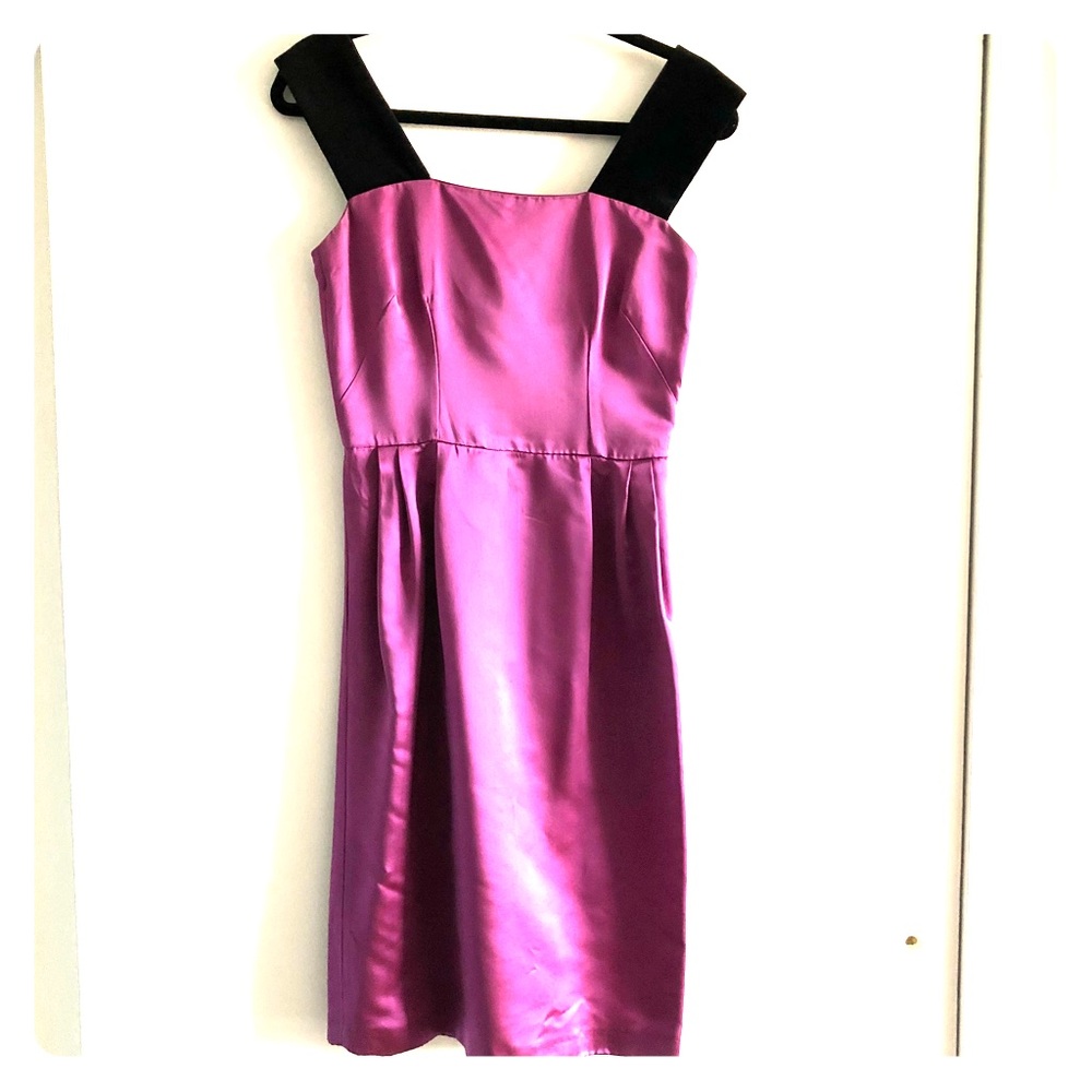 D&G A-line satin dress